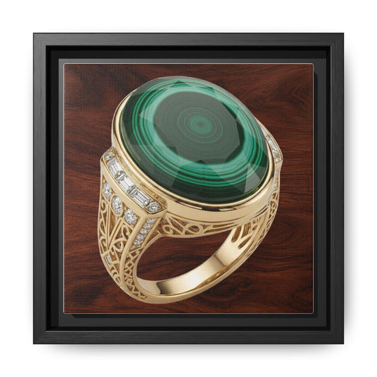 Malachite Ring Study Canvas
