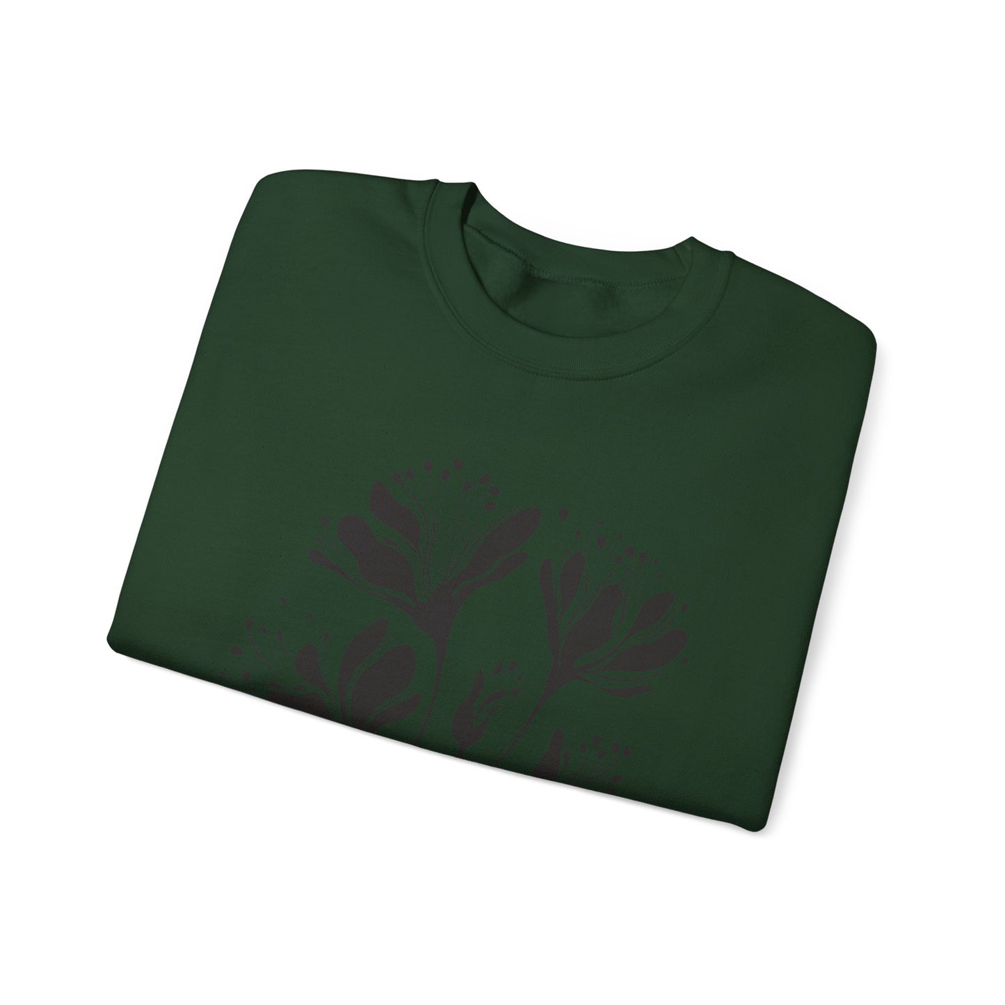 Minimal Floral Line Art Sweatshirt