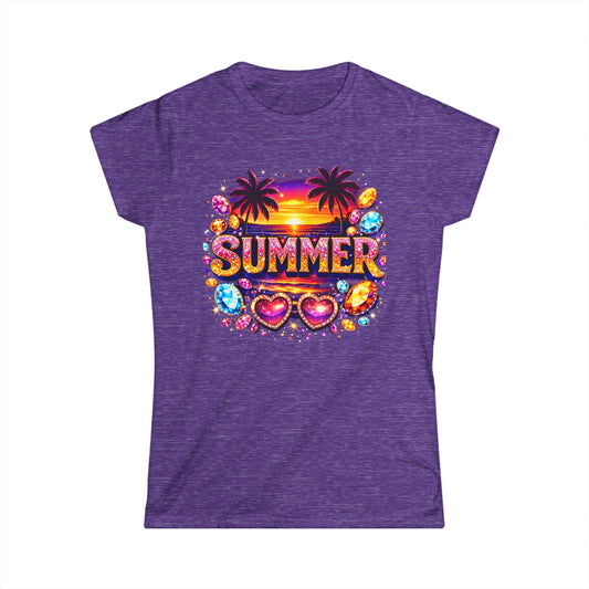 Summer Sunset Graphic T-Shirt