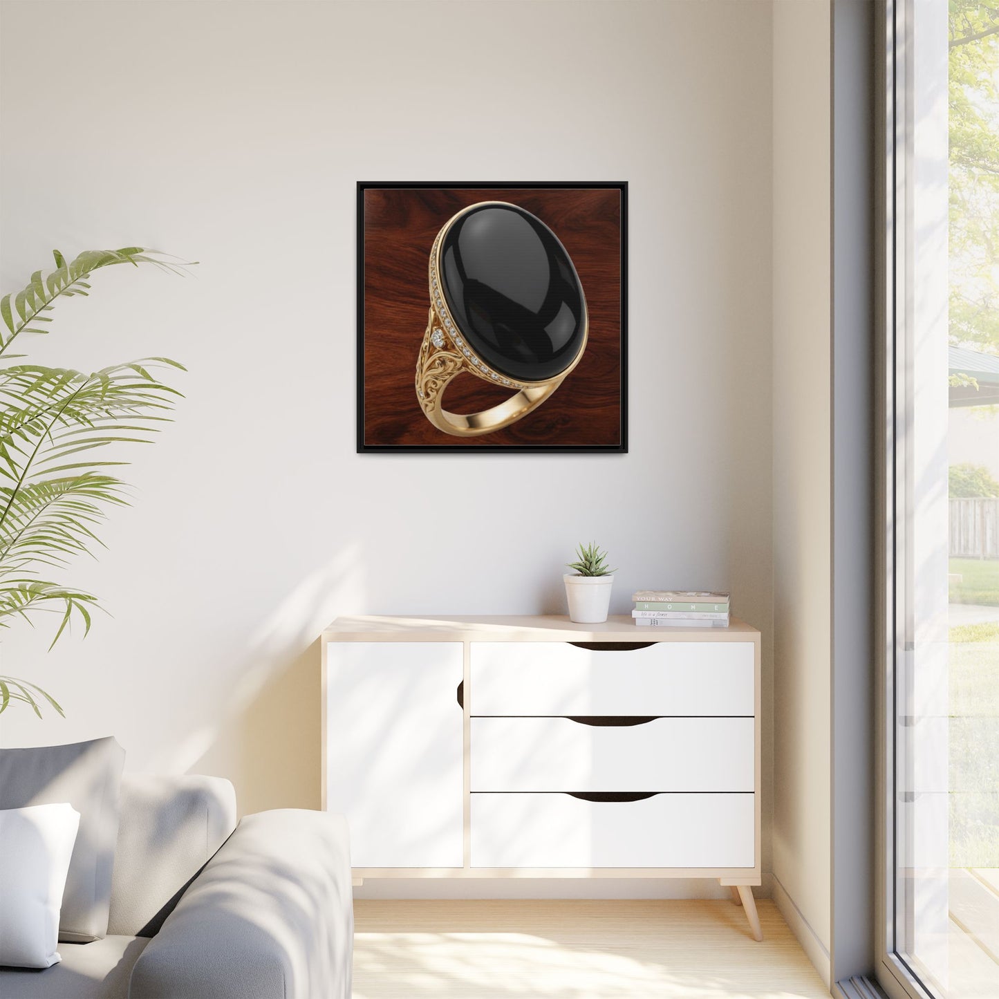 Nightglass Onyx Canvas
