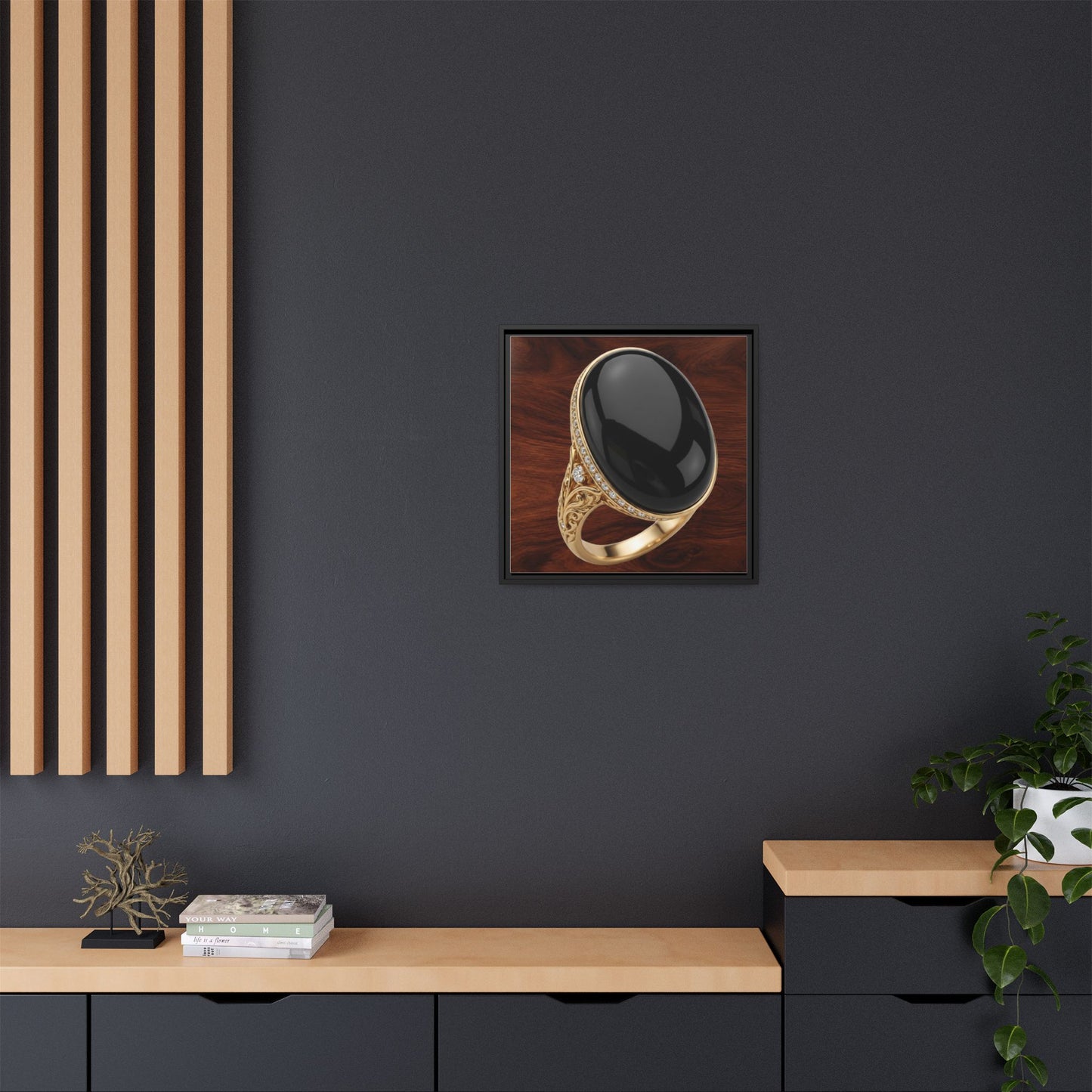 Nightglass Onyx Canvas