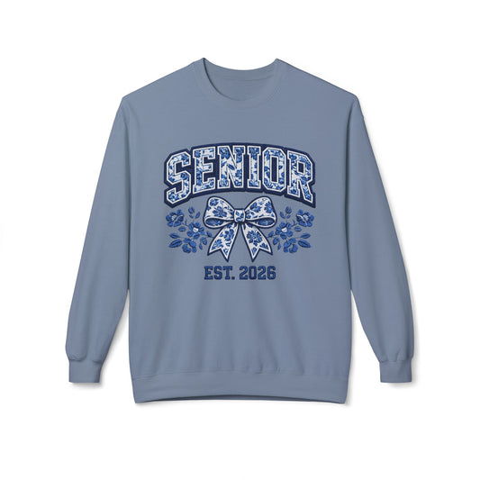 Senior 2026 Graphic Women's Crewneck Sweatshirt