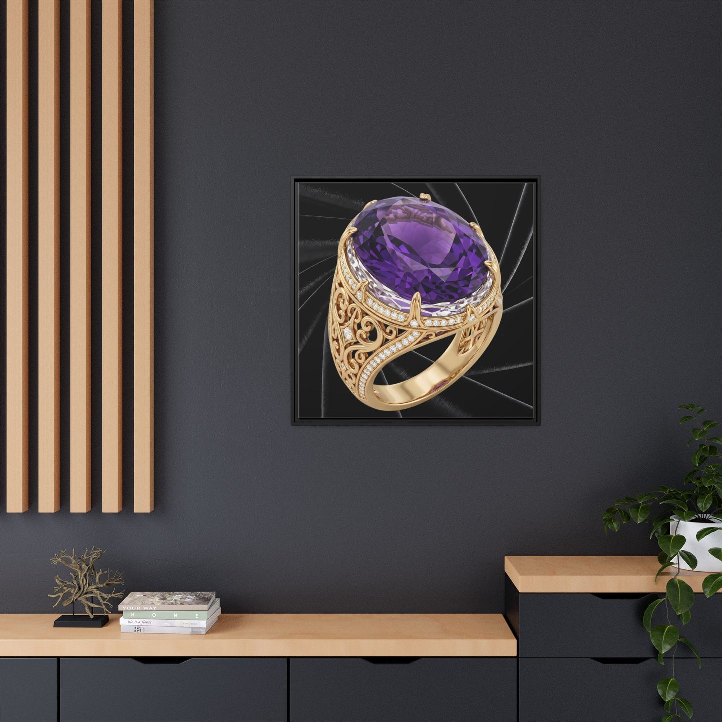 Velvet Amethyst Heirloom Canvas