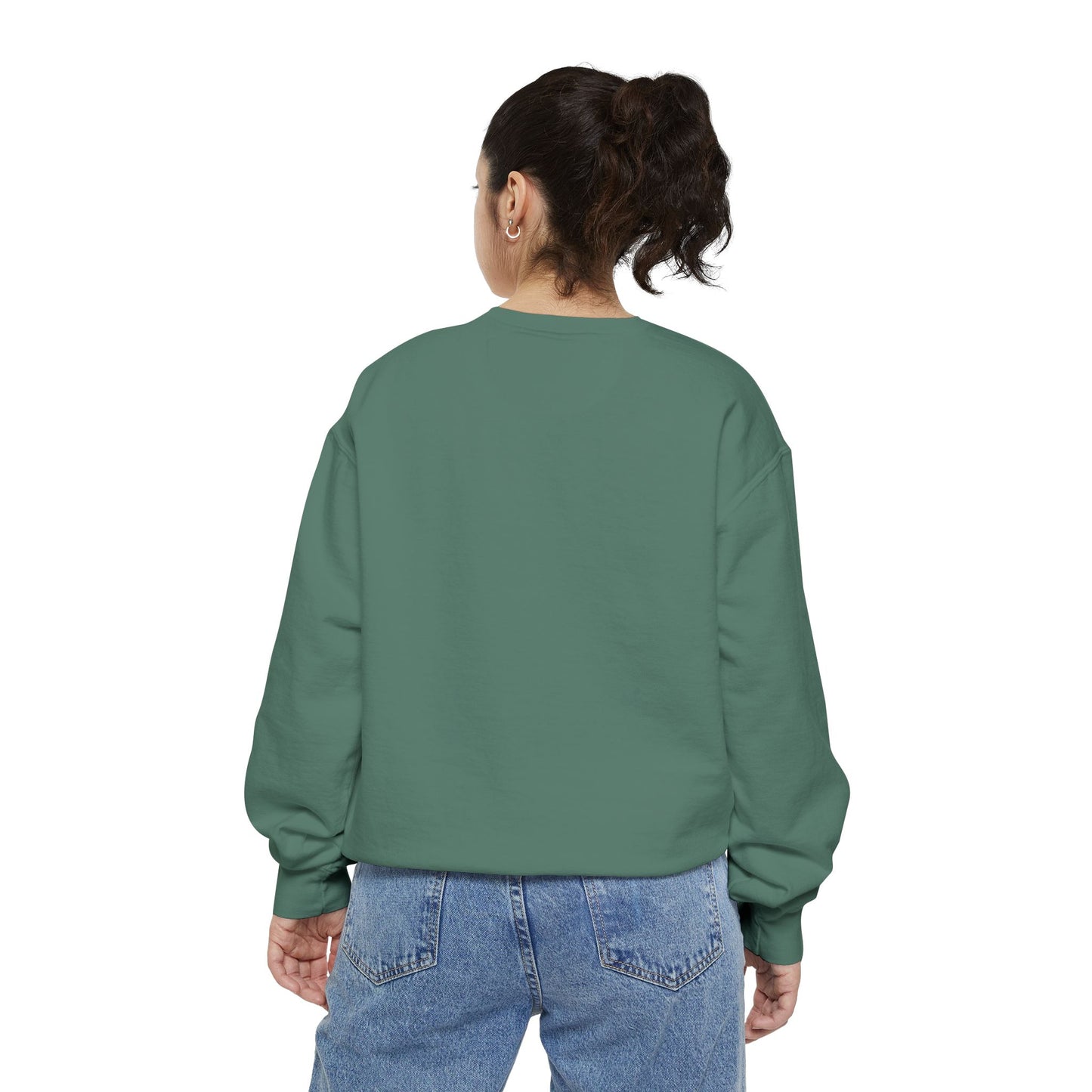 Minimal Botanical Crewneck Sweatshirt