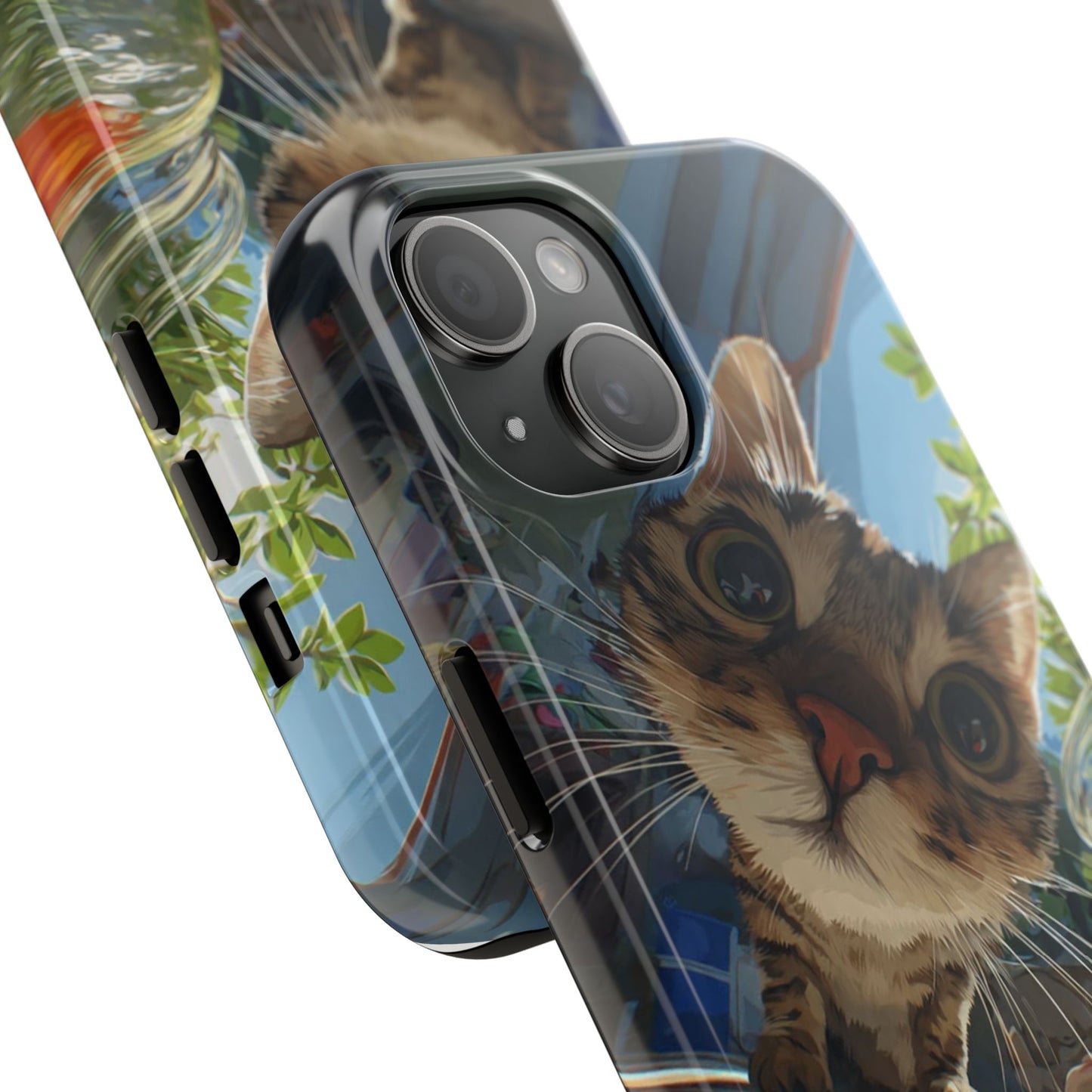 Pondside Cat Apple Phone Case