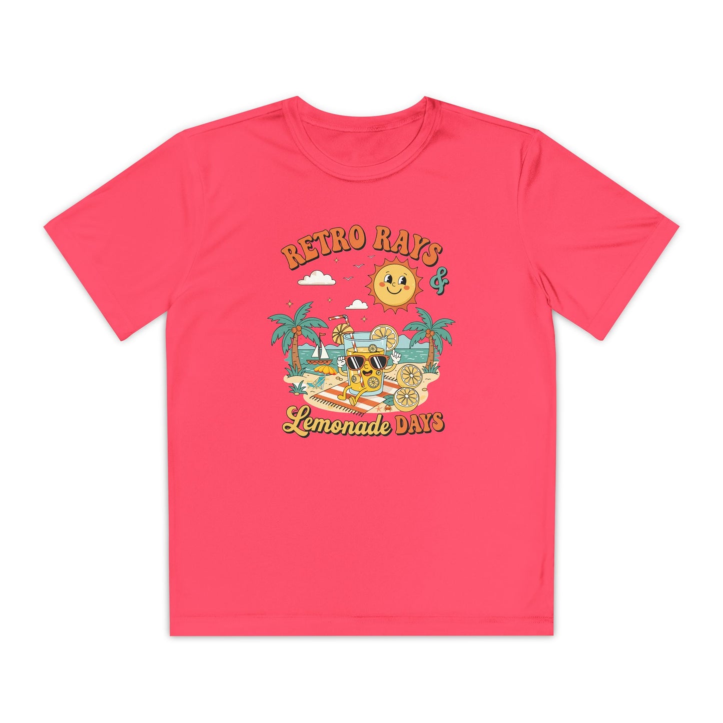 Retro Rays Lemonade Days Youth Tee