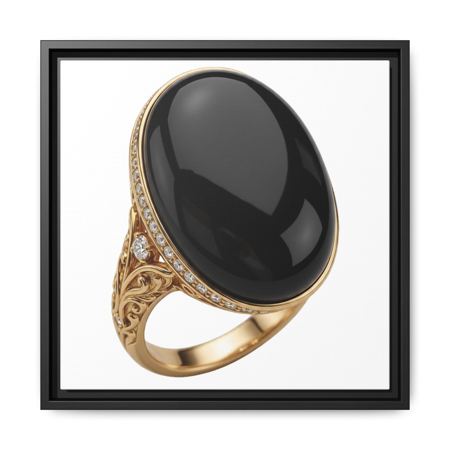 Ornate Signet Canvas Print