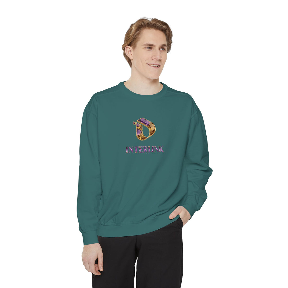 Ametrine Glow Interlink Women’s Sweatshirt