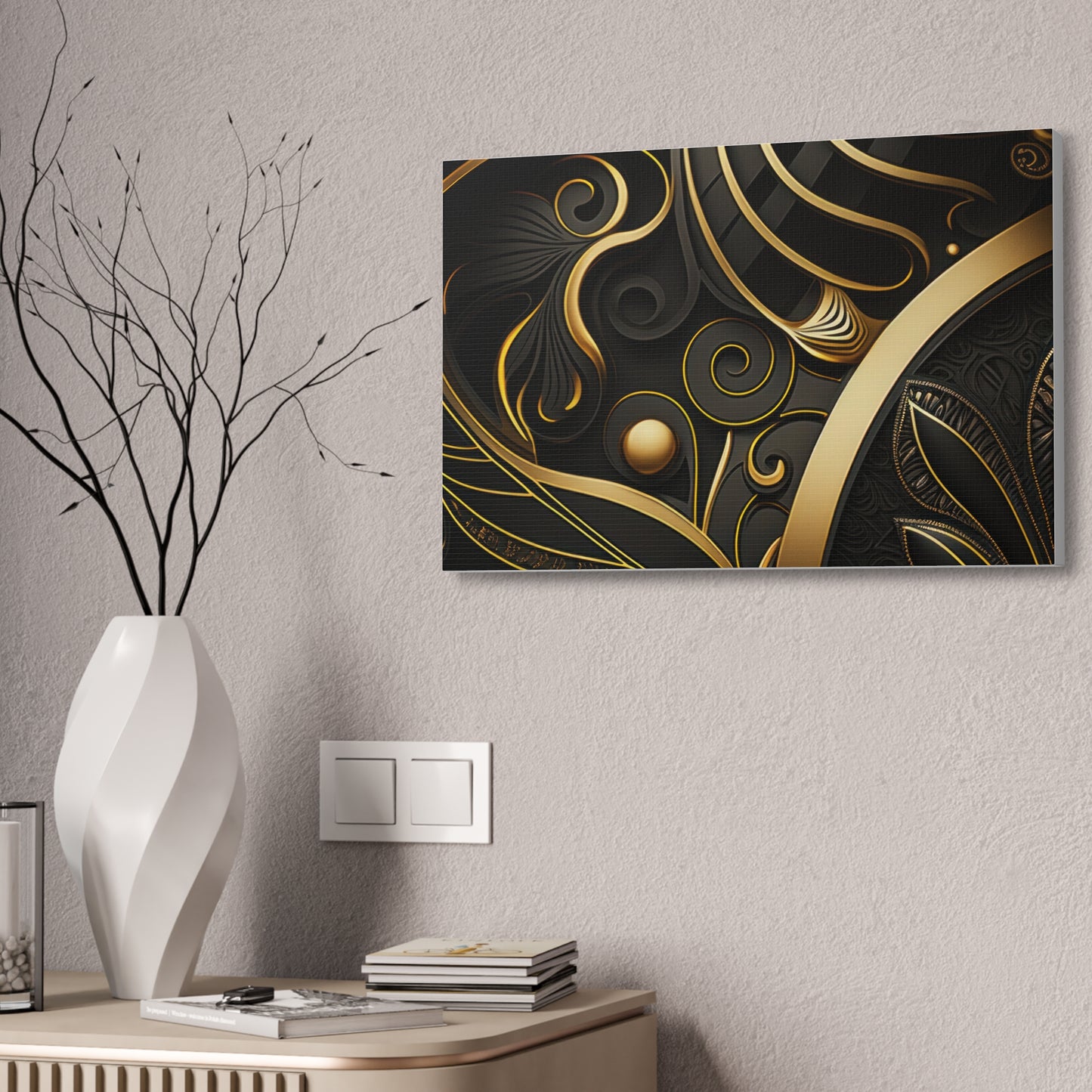Harmonic Arc Canvas
