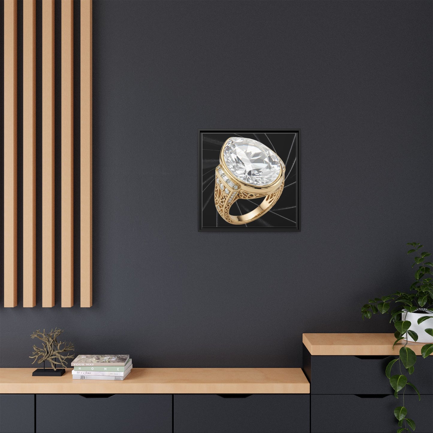 Imperial Diamond Glow Canvas