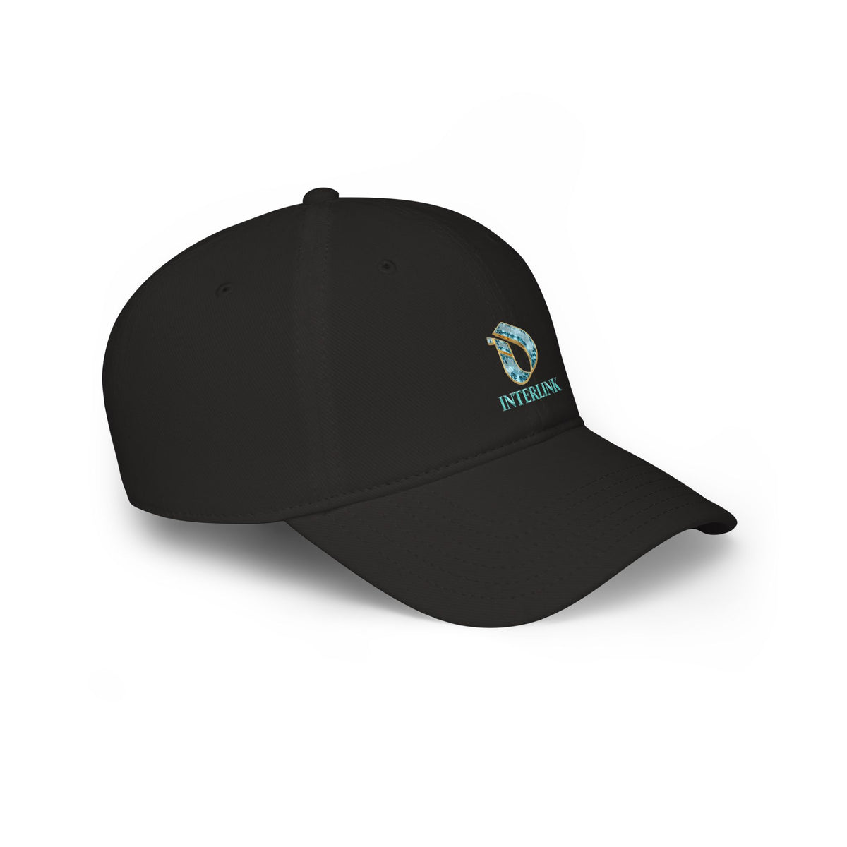 Aquamarine Seaglass Interlink Cotton Twill Cap