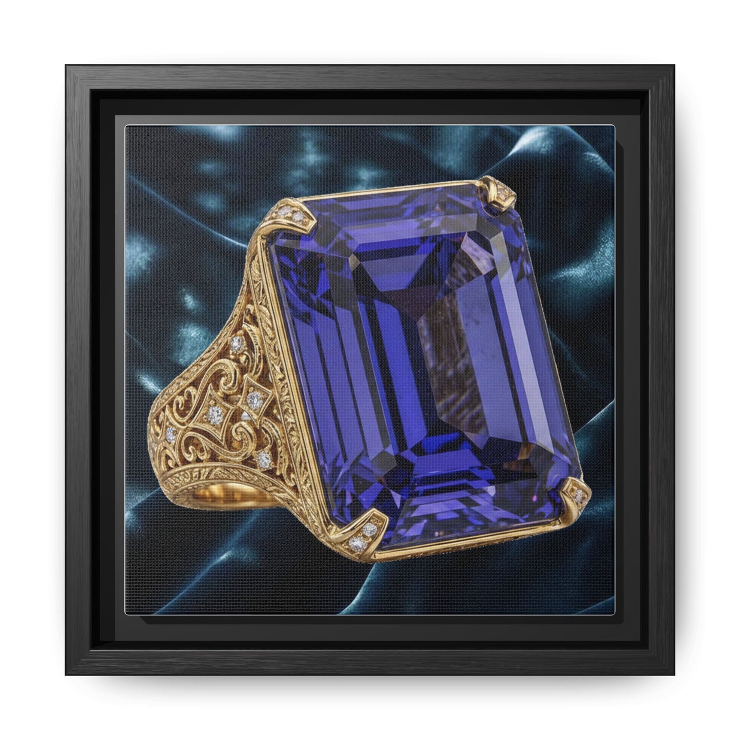 Tanzanite Citadel Canvas