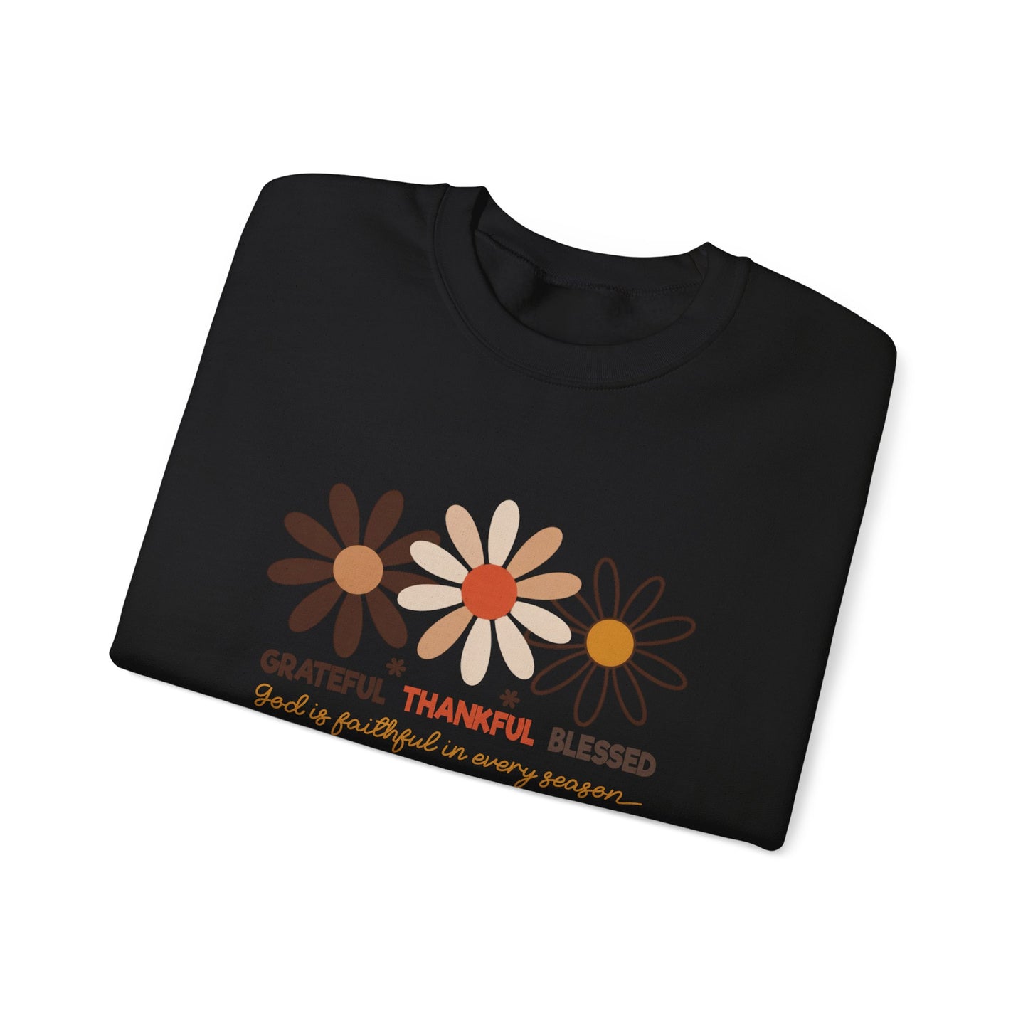 Grateful Thankful Blessed Women's Crewneck Sweatshirt