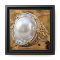 Pearl Atlas Ring Framed Canvas