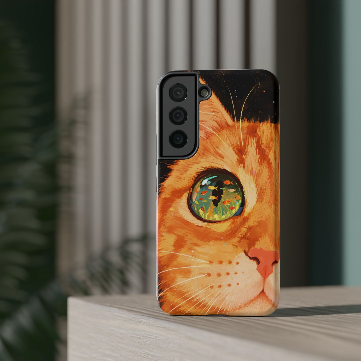 Feline Gaze Samsung Phone Case