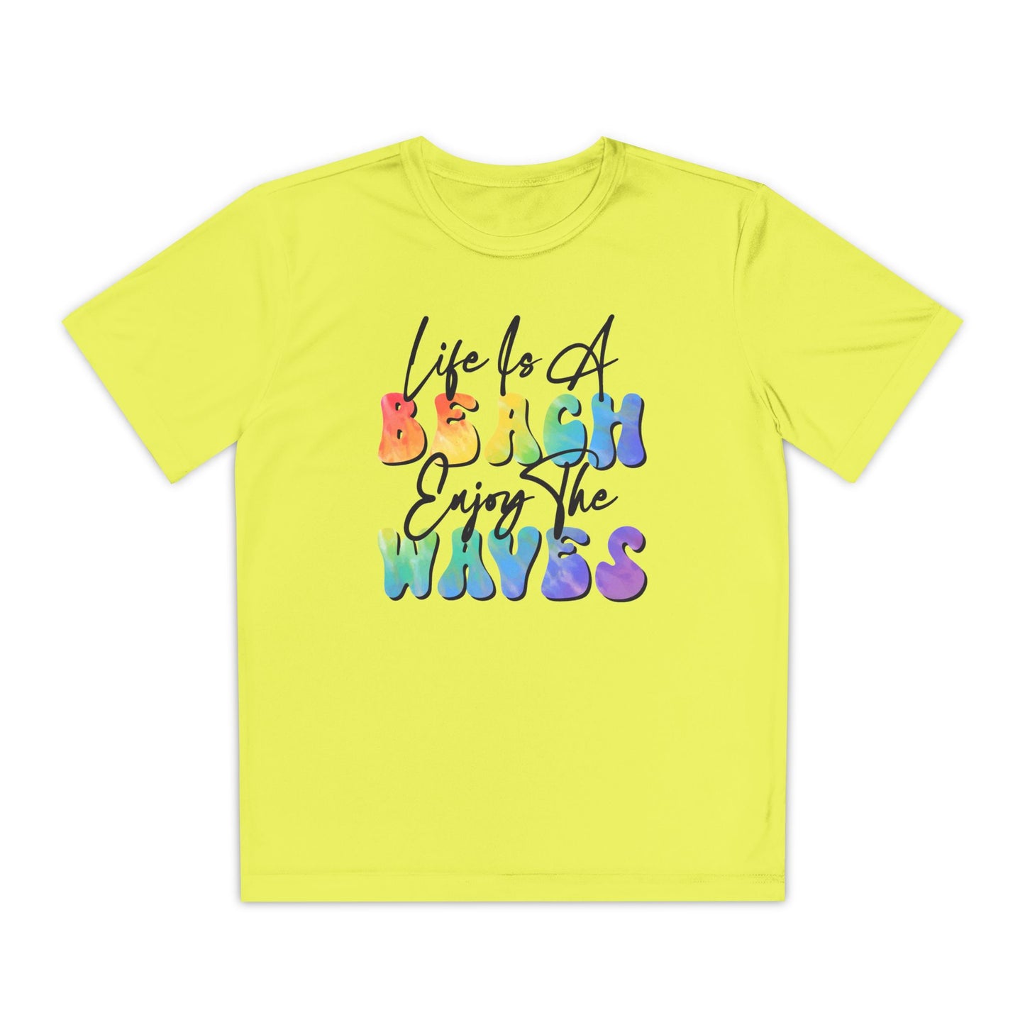 Youth Beach Waves Graphic Tee