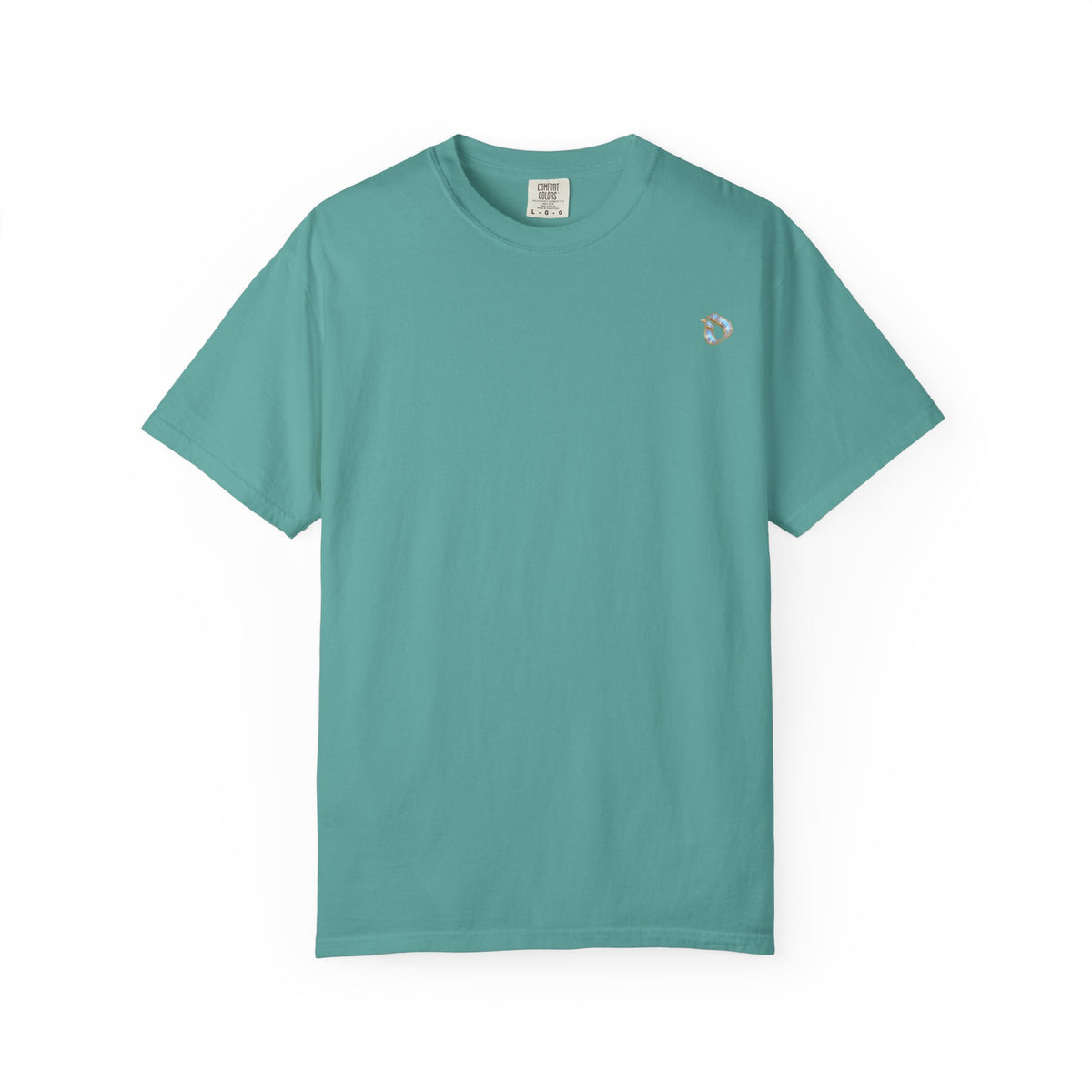 Moonstone Opal Interlink Back Graphic Ring-Spun Cotton Tee