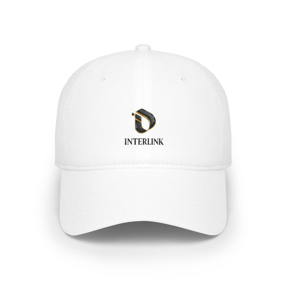 Onyx Emblem Interlink Cotton Twill Cap
