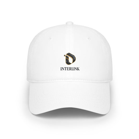 Onyx Emblem Interlink Cotton Twill Cap