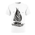 Minimal Sailboat Graphic Tee