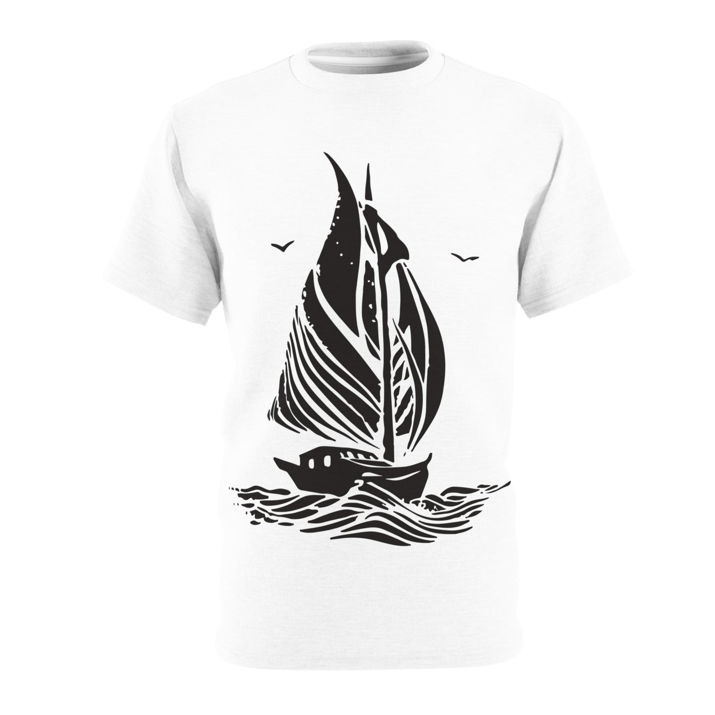 Minimal Sailboat Graphic Tee
