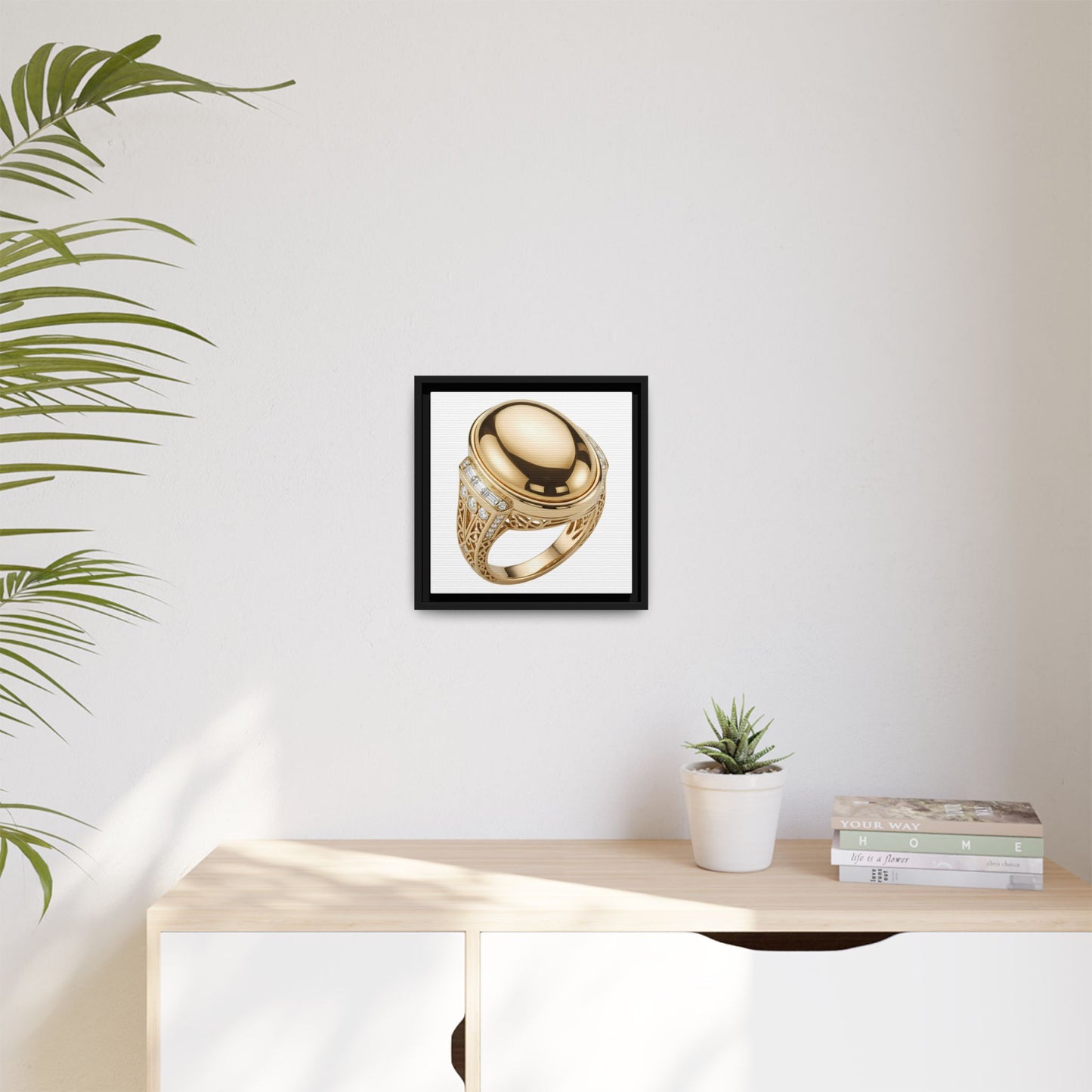 Golden Signet Canvas Print