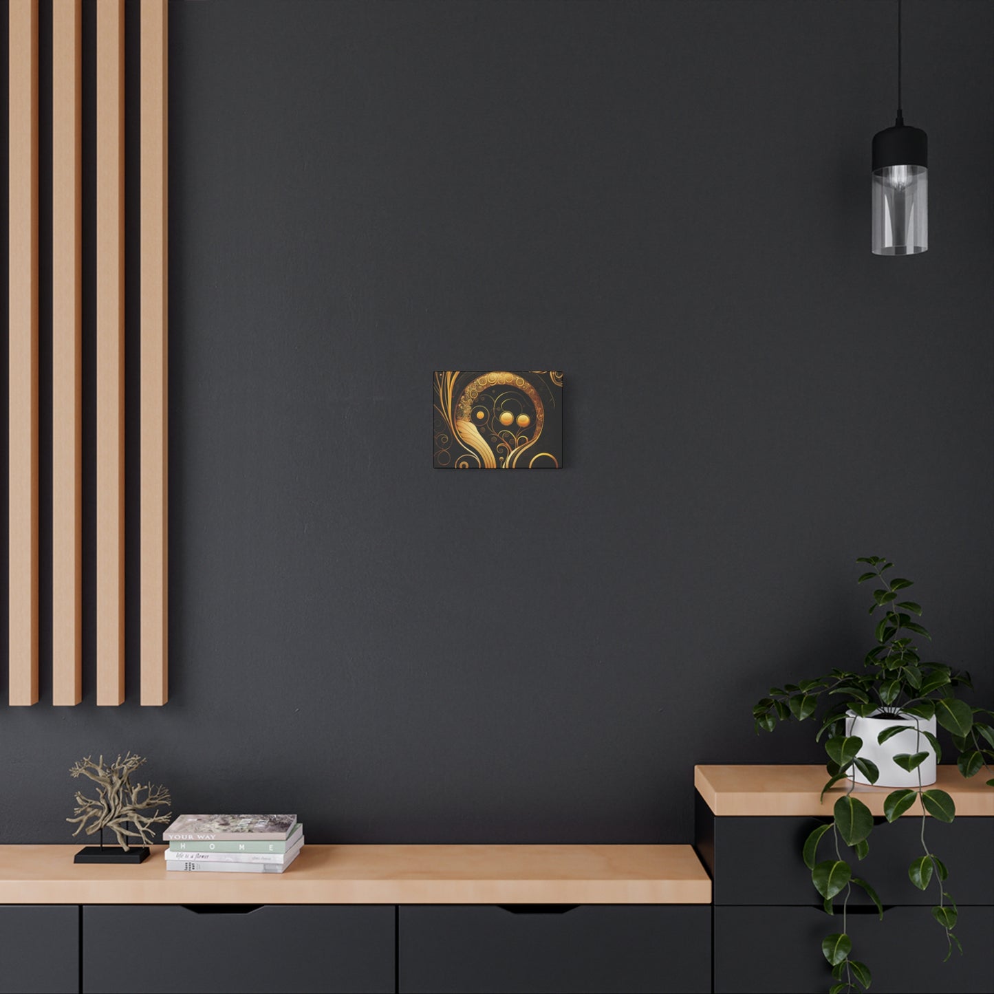 Orbital Embrace Canvas