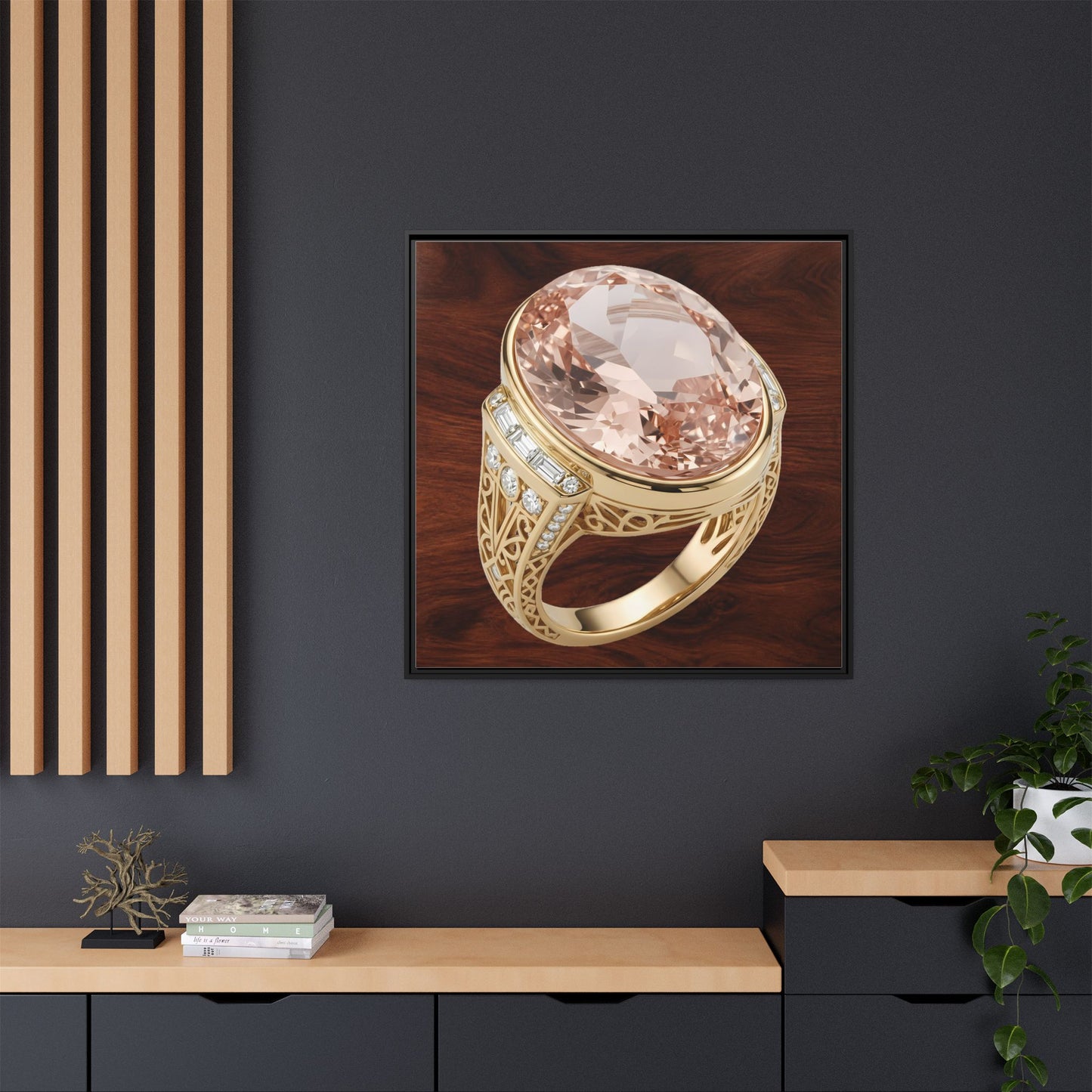 Blush Morganite Canvas