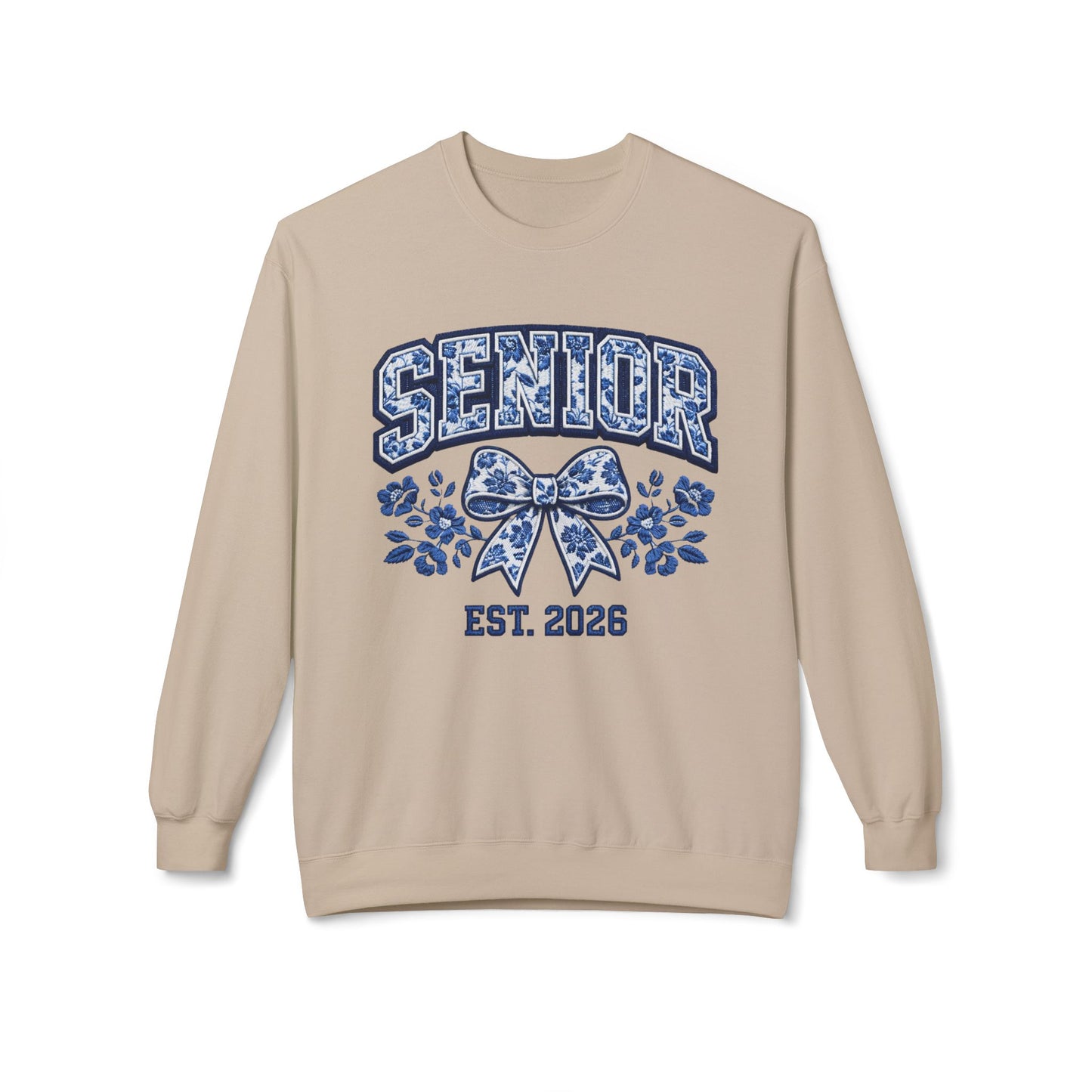 Senior 2026 Graphic Women's Crewneck Sweatshirt