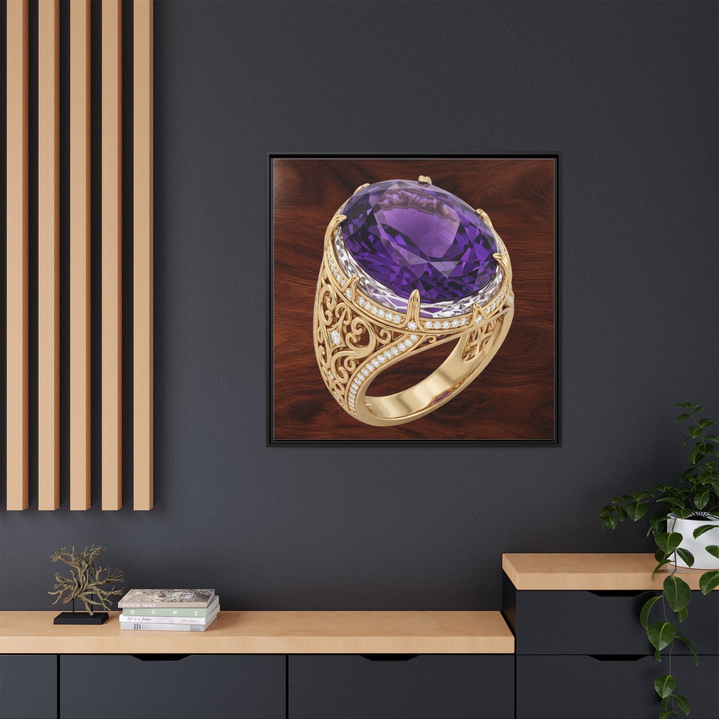 Veloria Amethyst Canvas
