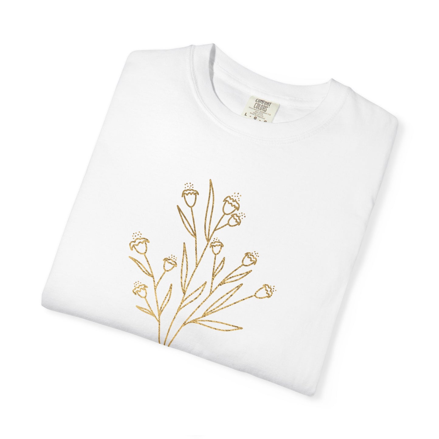 Minimal Wildflower T-Shirt