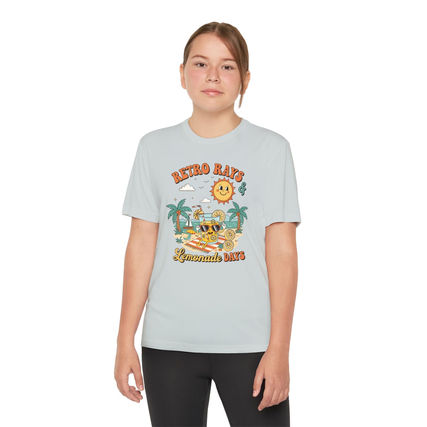 Retro Rays Lemonade Days Youth Tee
