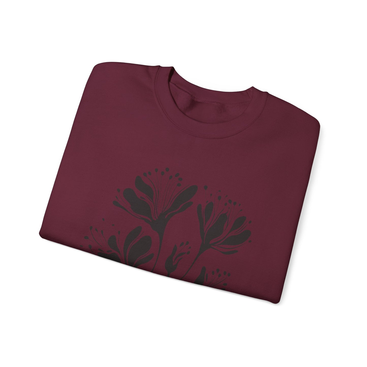 Minimal Floral Line Art Sweatshirt