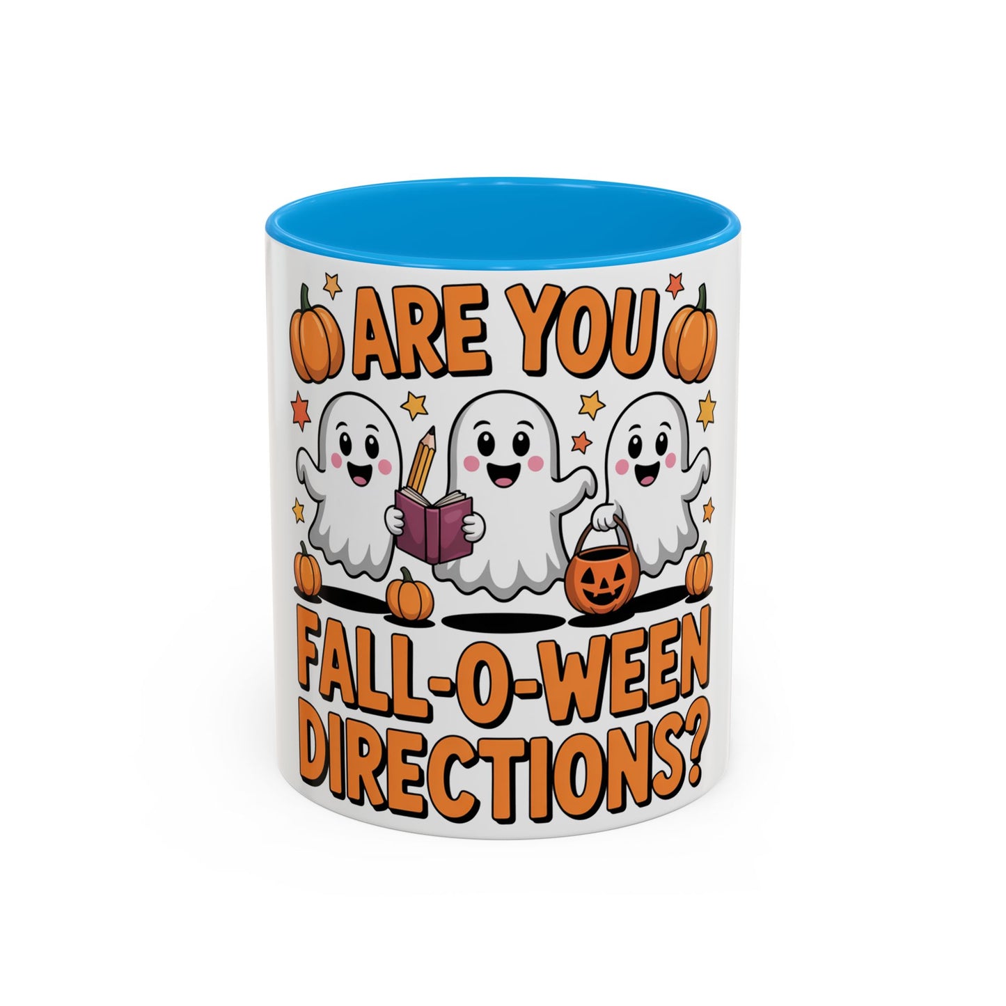 Spooky Fall-O-Ween Ghost Mug