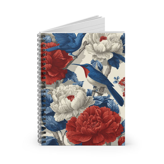 Peony Aviary Notebook