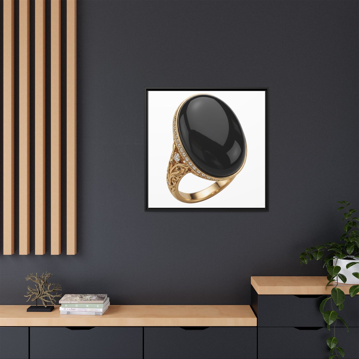 Ornate Signet Canvas Print