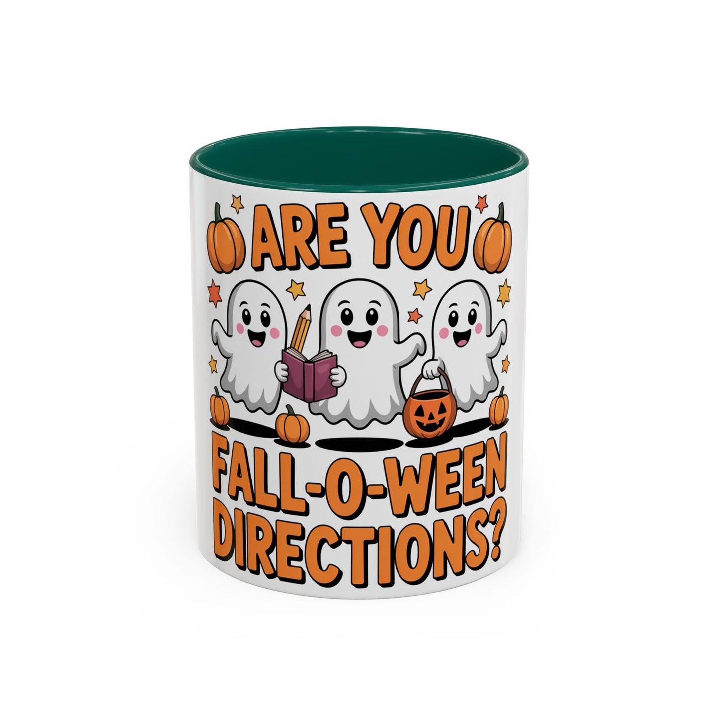 Spooky Fall-O-Ween Ghost Mug