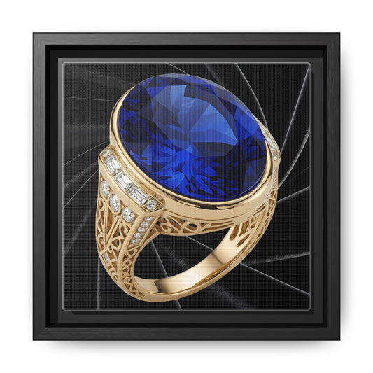 Midnight Sapphire Ring Canvas