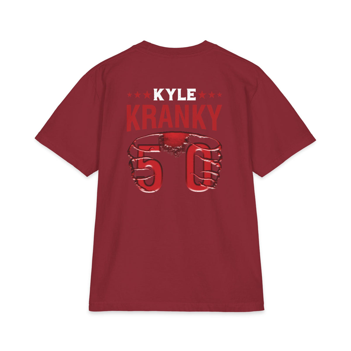 Kranky 50 Boxing Fist Oversized Heavyweight Tee