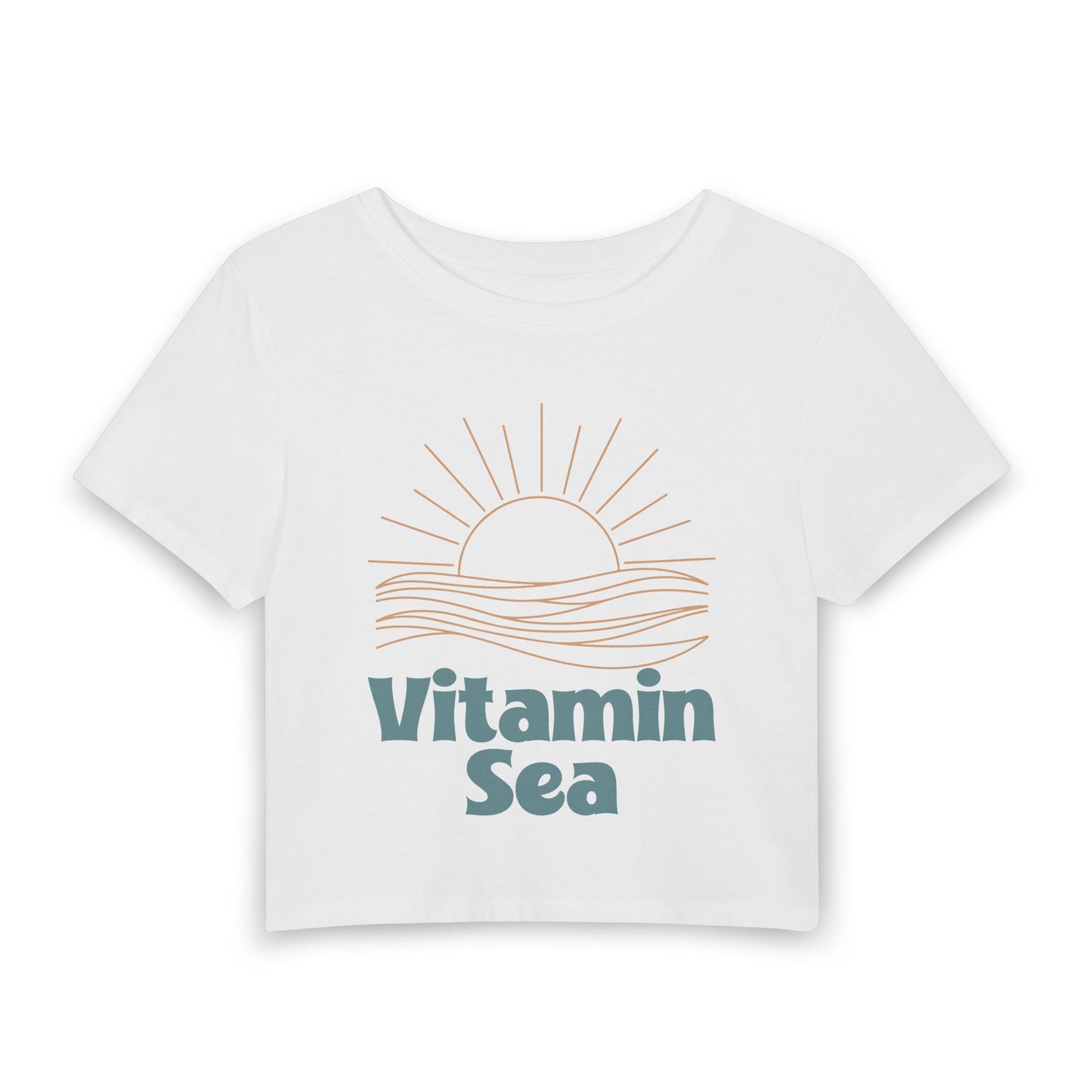 Vitamin Sea Beachy Crop Tee