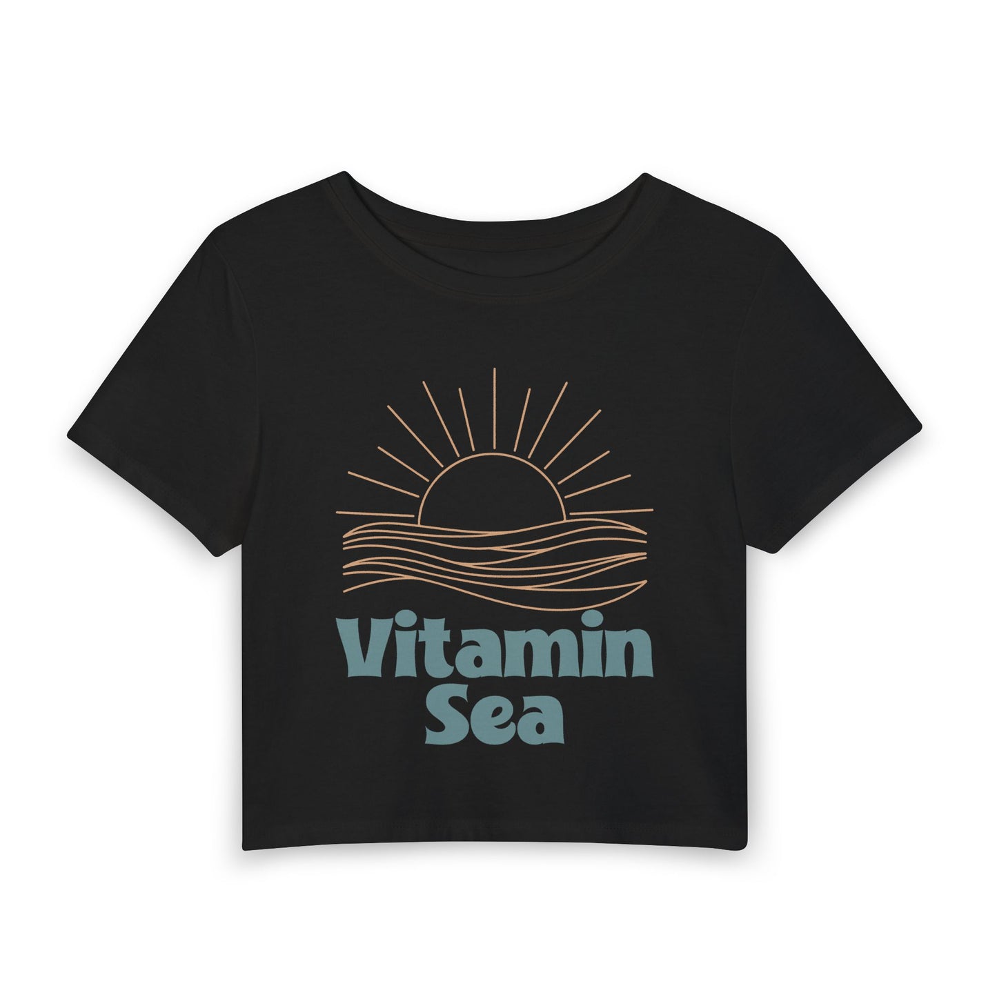 Vitamin Sea Beachy Crop Tee