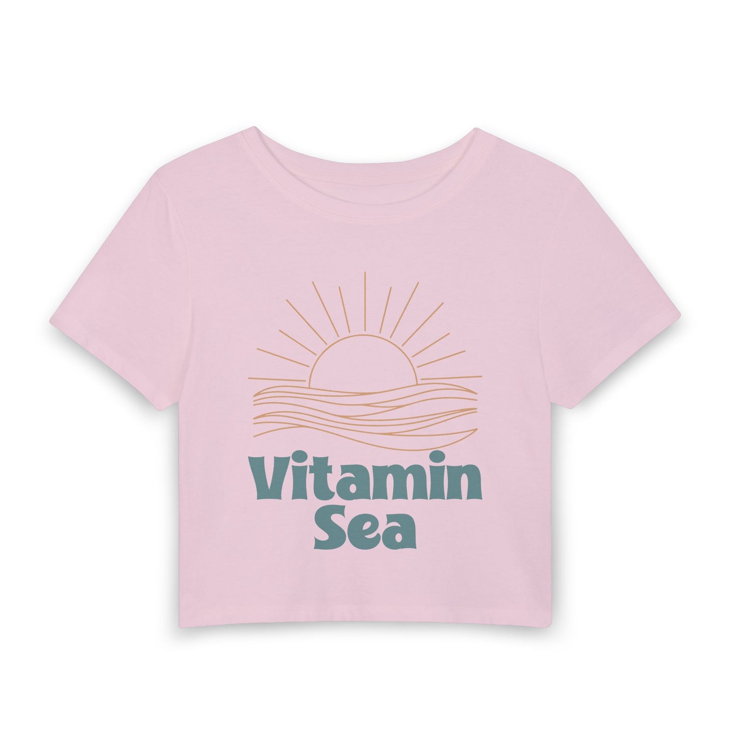 Vitamin Sea Beachy Crop Tee