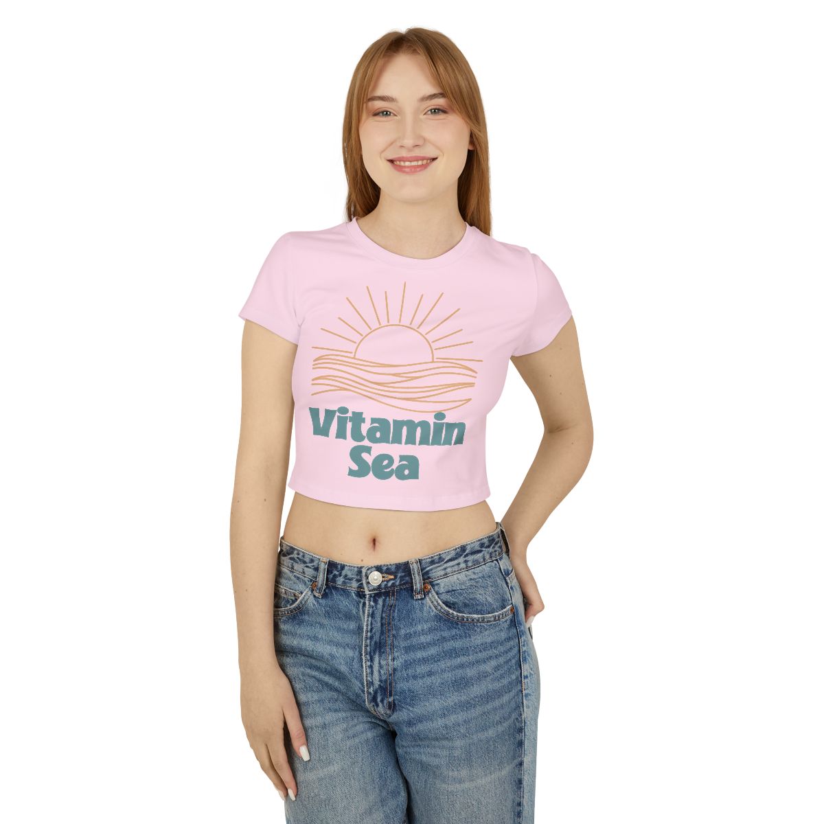 Vitamin Sea Beachy Crop Tee