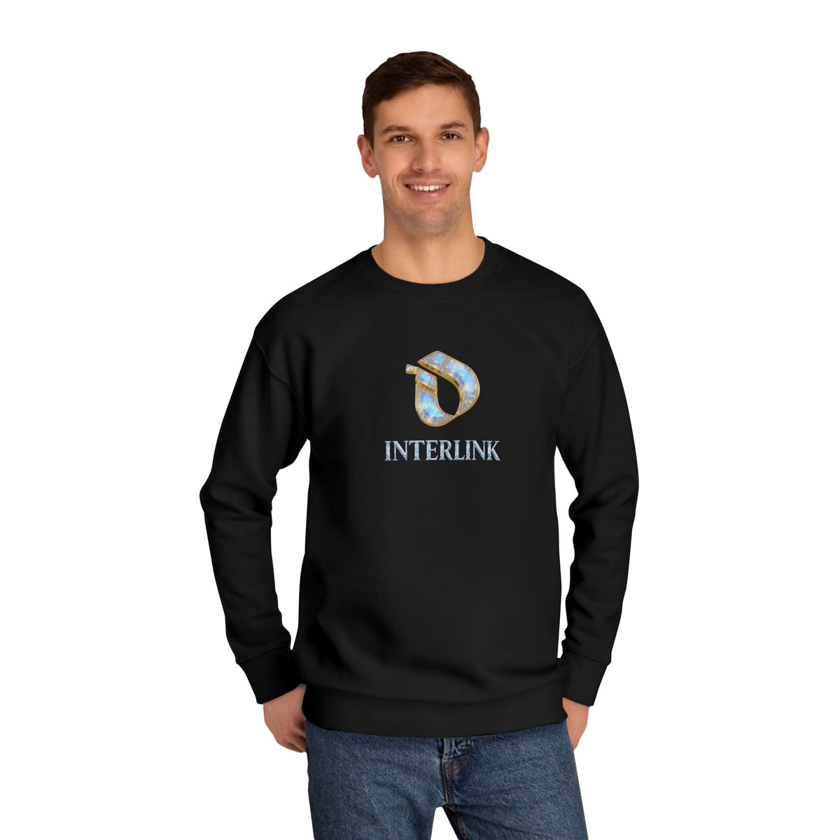 Moonstone Prismglow Interlink Crewneck