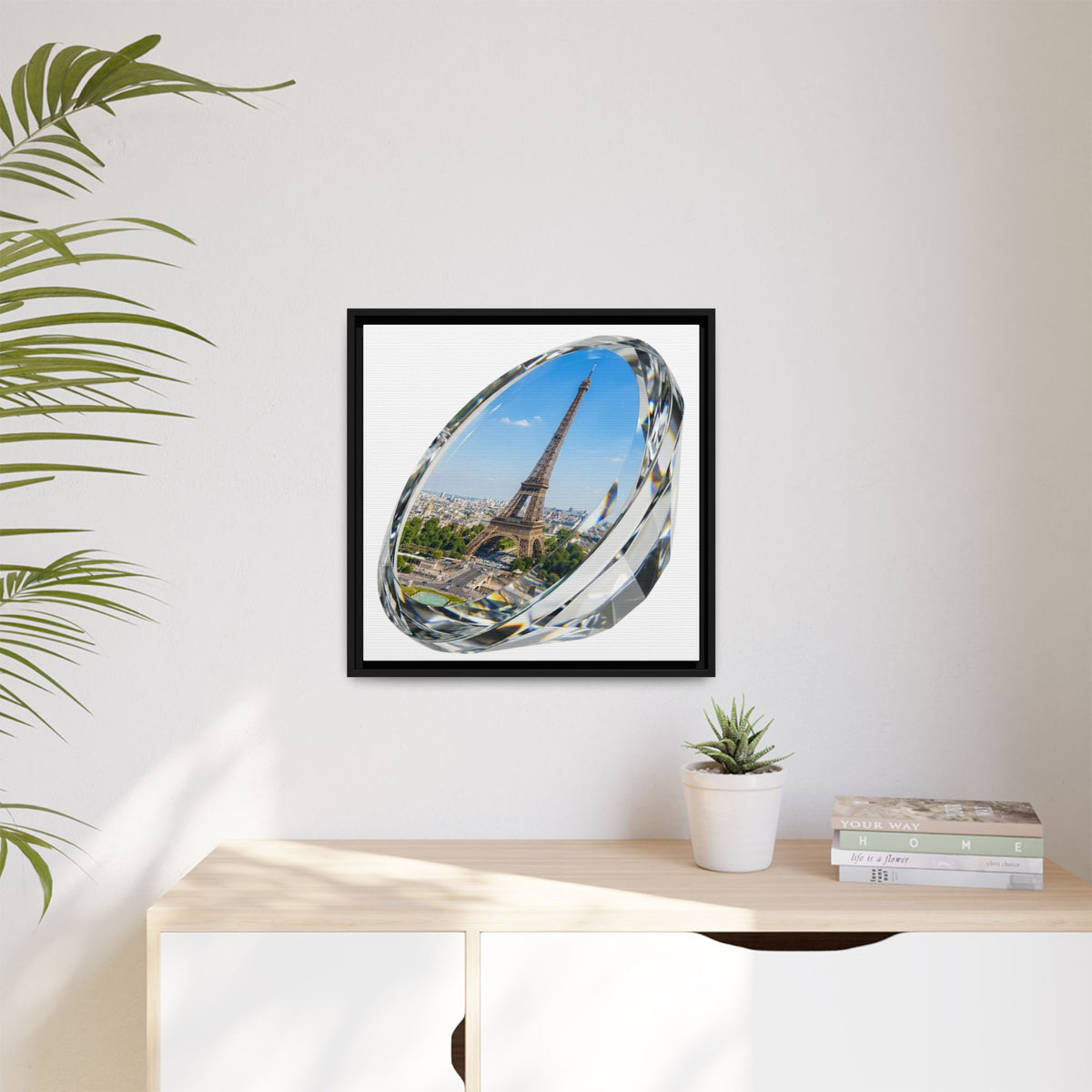 Parisian Vista Framed Art