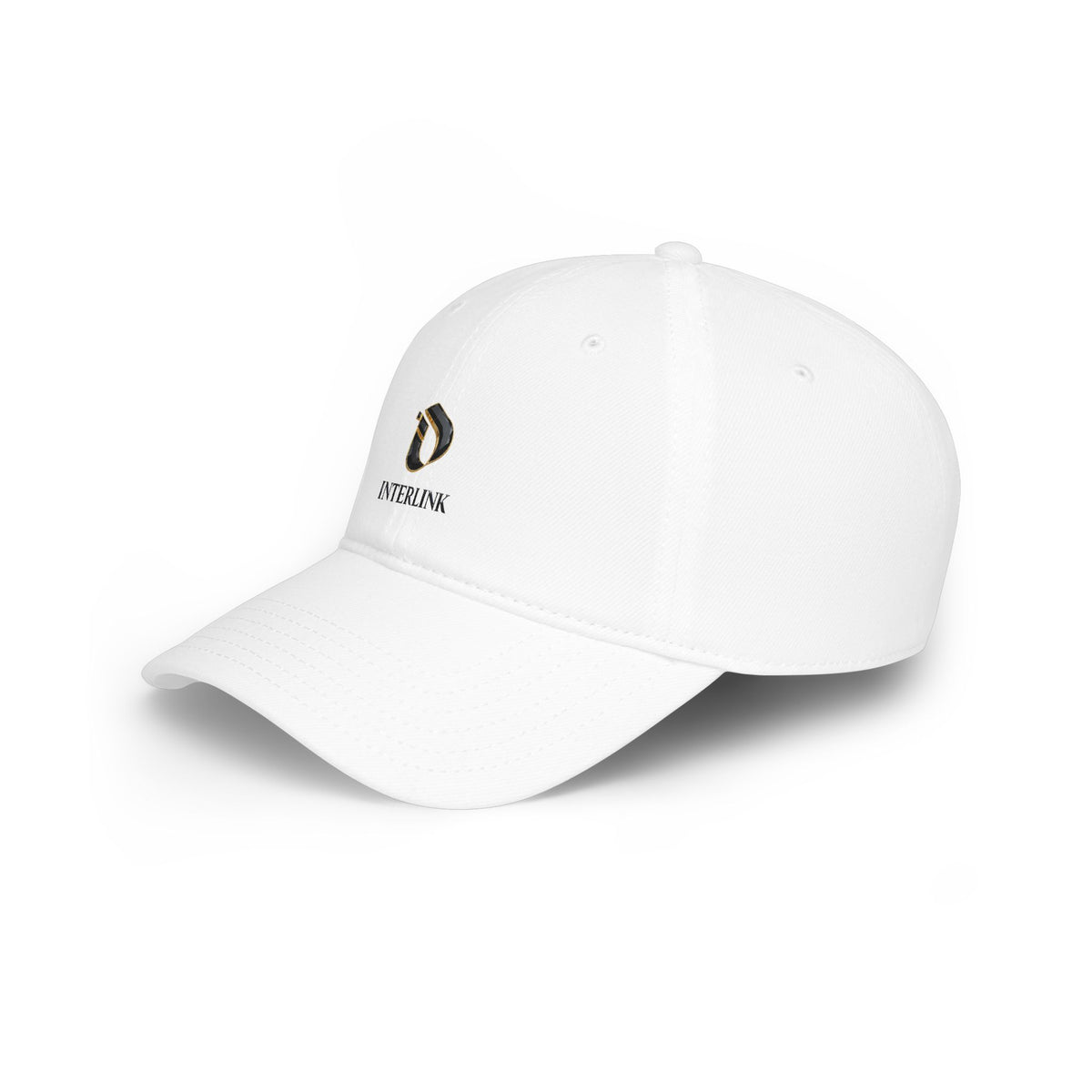 Onyx Emblem Interlink Cotton Twill Cap