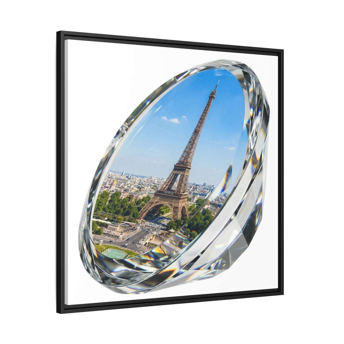 Parisian Vista Framed Art