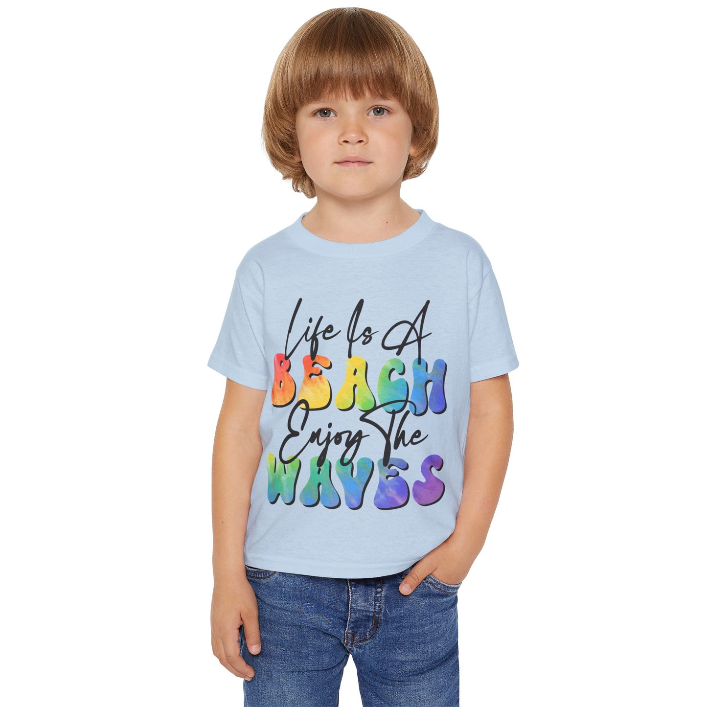 Toddler Beach Waves Graphic Tee