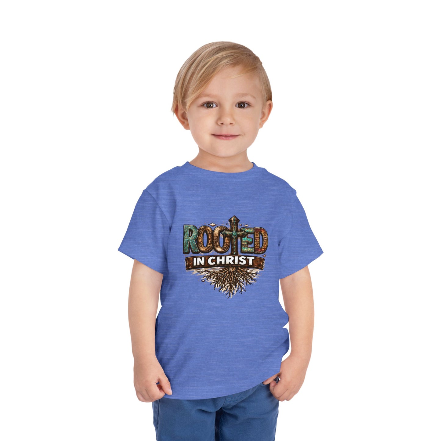 Toddler Rooted in Christ Graphic Tee