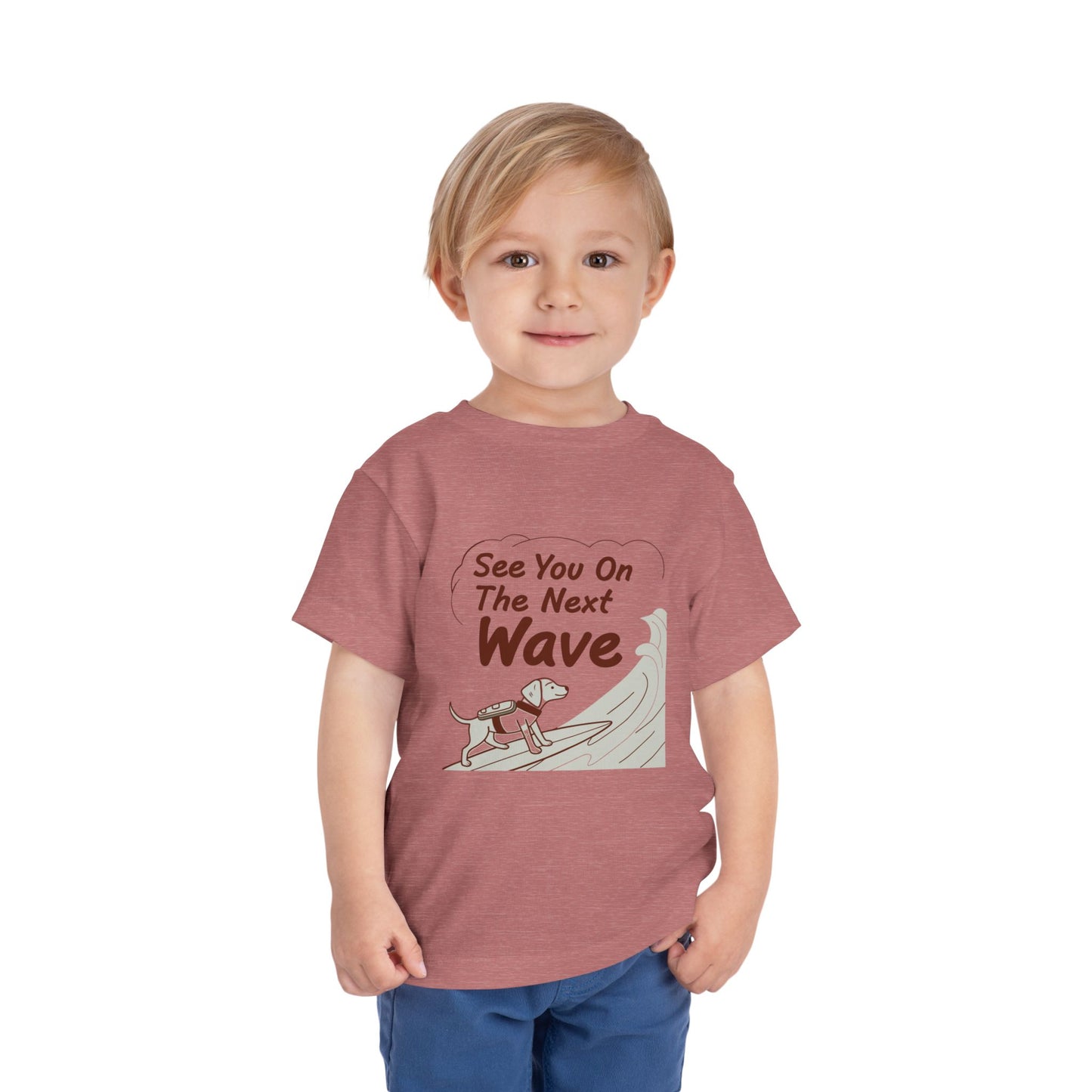 See You On The Next Wave Toddler Tee